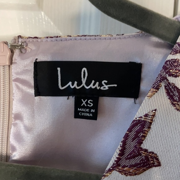 Lulus Asian inspired sheath dress - Picture 3 of 5